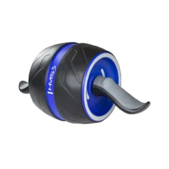 Roue de renforcement pour training des abdominaux avec surfaces antidérapantes et ressort de rappel