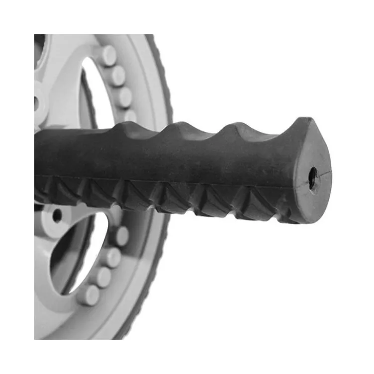 Roue double de renforcement musculaire pour exercices de musculation - Surface antidérapante