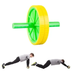 Rouleau d'aérobie - roue à abdominaux antidérapante et durable
