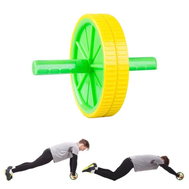 Rouleau d'aérobie - roue à abdominaux antidérapante et durable