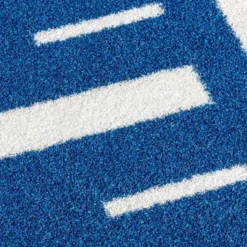 Rouleau de gazon synthétique bleu 10 x 1,3 mètres pour salle de musculation et crosstraining