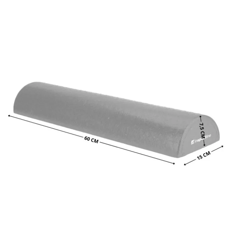 Rouleau en mousse demi-rond pour relaxation et exercices de Yoga - Capacité de charge 150 kg