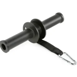 Rouleau pour musculation des avant-bras avec sangle en nylon et mousqueton Wrist Roller