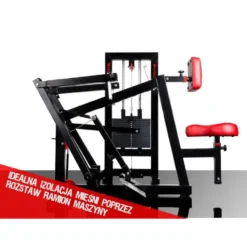 Row machine avec assise en mousse pour musculation des dorsaux pour espace sportif public ou privé