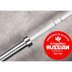 Russian Bar de musculation 50 mm - 220 cm - capacité de charge 890 kg