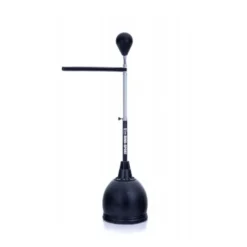 Sac de frappe avec bras rotatif - ballon de vitesse réglable en hauteur 161 - 205 cm