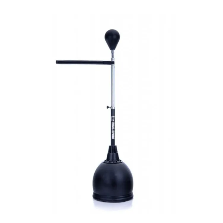 Sac de frappe avec bras rotatif - ballon de vitesse réglable en hauteur 161 - 205 cm