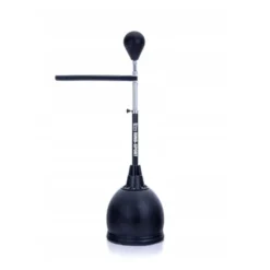 Sac de frappe avec bras rotatif - ballon de vitesse réglable en hauteur 161 - 205 cm