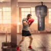 Sac de frappe de MMA en PVC et coutures solides - 105 x 45 cm / 33 kg