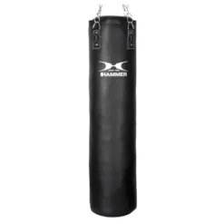 Sac de frappe premium en cuir synthétique blanc - Équipement de boxe professionnel