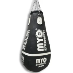 Sac de frappe uppercut professionnel 90 cm en cuir