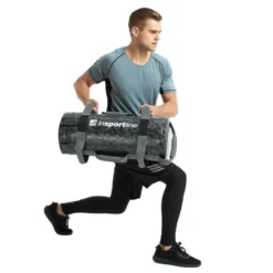 Sac d'exercice avec poignées de 5 à 30kg - Entraînement musculation et Hyrox en home gym