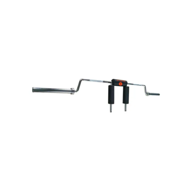 Safety squat bar de musculation en acier inoxydable 220 cm - Capacité 315 kg