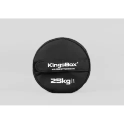 Sandbag de 25 à 180 kg sans sable en neoprène - Design noir kingsbox pour préparation Hyrox