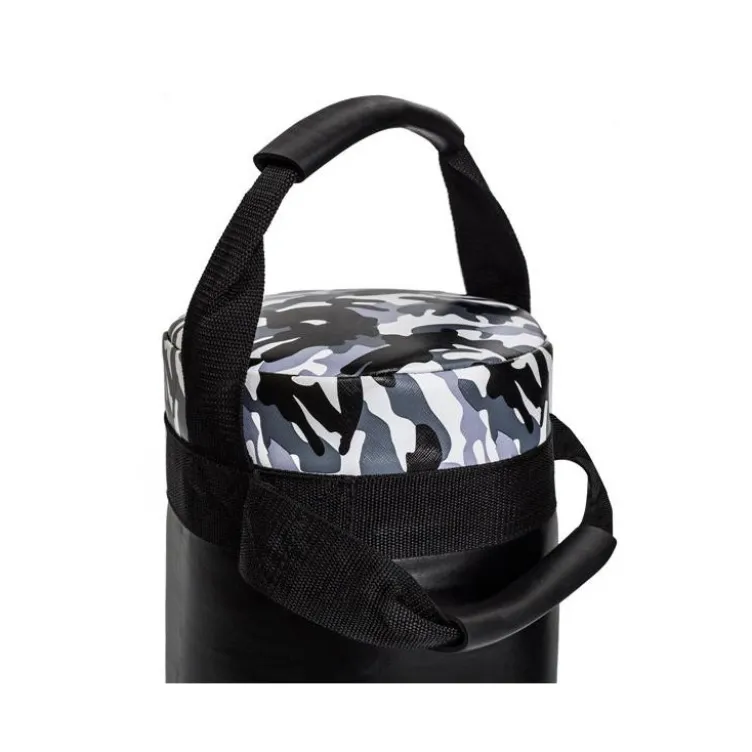 Sandbag lesté camouflage de crosstraining et Hyrox 5 à 25 kg avec prises multiples