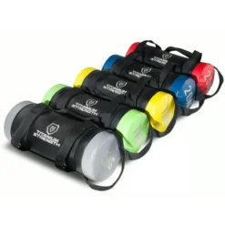 Sandbags Titanium Strength TSB de 5 à 25 kg avec code couleur et prises multiples pour Hyrox et Crossfit