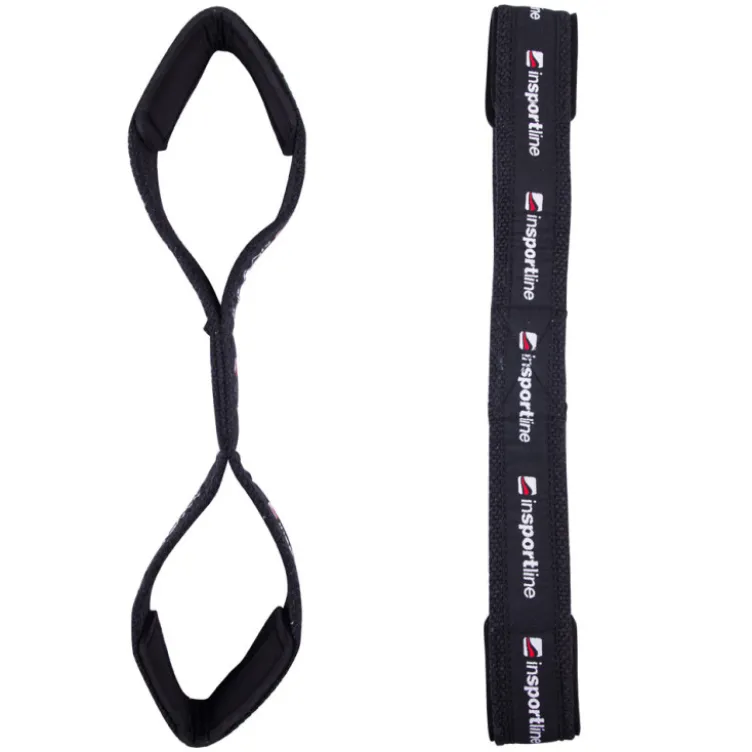 Sangle de tirage d'haltérophilie pour exercices de tractions et soulevés de terre à la barre