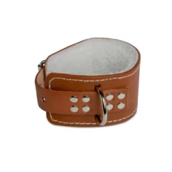 Sangle de tirage en cuir avec rembourrage intérieur pour station à poulie basse