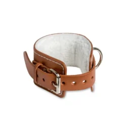 Sangle de tirage en cuir avec rembourrage intérieur pour station à poulie basse