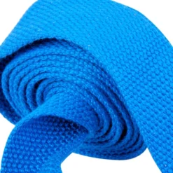 Sangle de yoga pour débutants réglable jusqu'à 185 cm en fibre acrylique pour un étirement des muscles efficace
