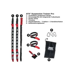 Sangles de suspension de la gamme ATX pour exercices de cross-training
