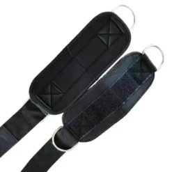 Sangles de tirage pour chevilles Force USA avec revêtement en Néoprène et fermeture velcro - Exercice à la poulie basse F-AC1