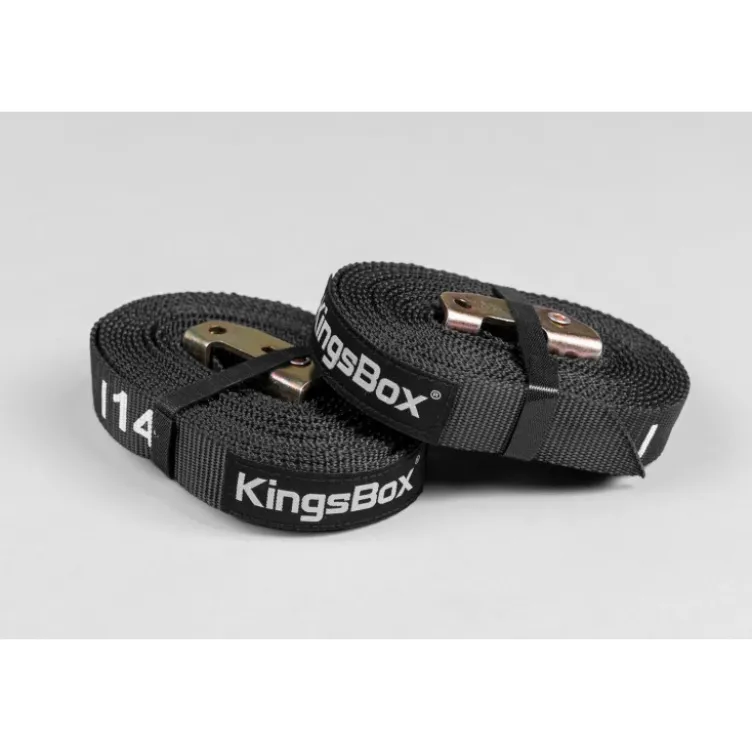 Sangles réglables pour anneaux de gymnastique - Marque Kingsbox