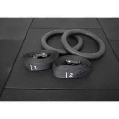 Sangles réglables pour anneaux de gymnastique - Marque Kingsbox