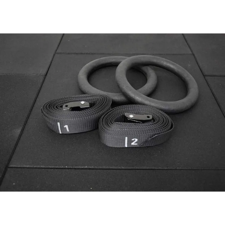 Sangles réglables pour anneaux de gymnastique - Marque Kingsbox