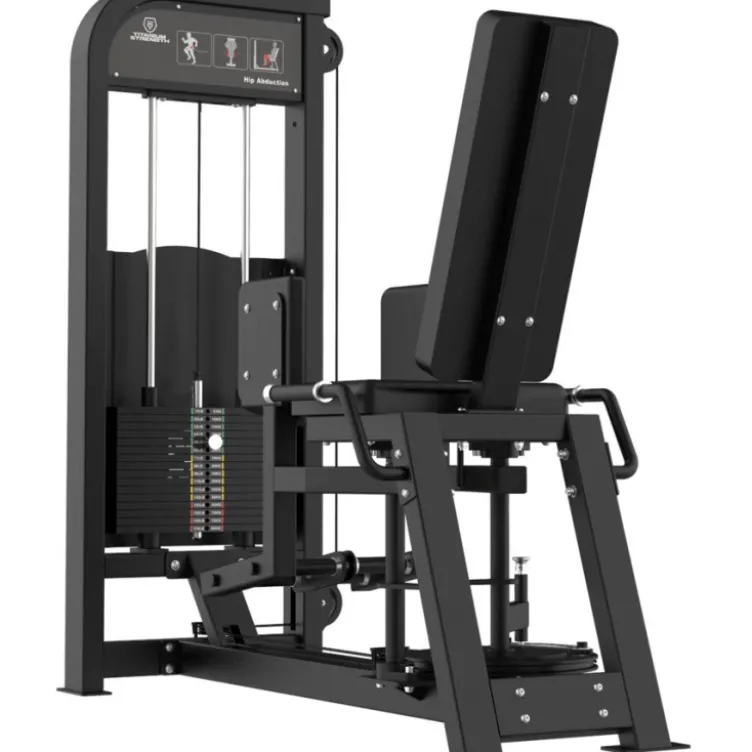 Seated abducteurs machine pro à charge guidée pour l'entraînement des fessiers et abducteurs - Titanium Élite Série EL-S32