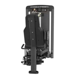 Seated abductor machine professionnelle à charge sélective 100 kg Titanium Strength Genesis GS-S32 - Fessiers et abducteurs