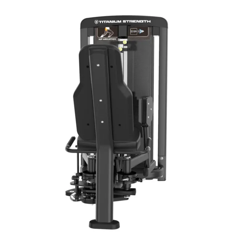Seated abductor machine professionnelle à charge sélective 100 kg Titanium Strength Genesis GS-S32 - Fessiers et abducteurs