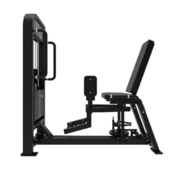 Seated abductors dual adductors station à charge guidée 100 kg - Titanium Strength Élite Série EL-S3