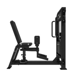 Seated abductors dual adductors station à charge guidée 100 kg - Titanium Strength Élite Série EL-S3