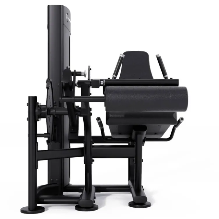 Seated Leg Curl à charge guidée 100 kg pour ischio-jambiers BS-S30 Titanium Strength Black Series - 26 combinaisons de réglages