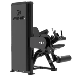 Seated leg curl combo leg extension machine premium à charge guidée Titanium Strength Black Series RX BSRX-S33