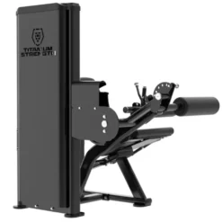 Seated Leg Curl Machine à charge guidée 125 kg pour les ischio-jambiers BSRX-S30 - Titanium Strength Black Series RX