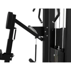 Seated row machine à charge guidée pour l'entraînement du dos Titanium Strength - Colonne de poids de 100 kg Élite Séries EL-S23