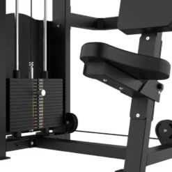 Seated shoulder press à charge guidée Titanium Strength Élite Séries EL-S12 - Appareil de musculation pro pour les épaules