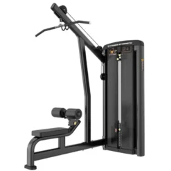 Selectorized lat pulldown machine Pro Titanium Genesis GS-S24 100 kg pour exercice de tirage haut - Salle de sport commerciale