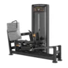 Selectorized leg press horizontale dual hack squat Black séries Titanium Strength BS-S48 - Charge guidée 125 kg