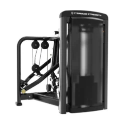 Selectorized machine pro Titanium Strength pour les dips assis avec colonne de poids de 100 kg - Genesis Séries GS-S29