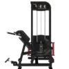 Selectorized station hyperextension pour les lombaires 100 kg Titanium Élite Séries EL-S43 - Banc hyperextension multi-réglable