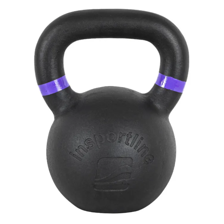 Set complet de kettlebells de cross-training en fonte de 4 kg à 20 kg avec poignée ergonomique