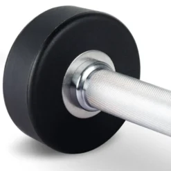 Set complet d'haltères ronds professionnels de 2,5 à 50 kg avec 2 x rack de rangement Titanium Strength - 20 paires d'haltères