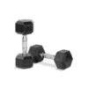 Set complet Rack de rangement et 9 paires d'haltères hexagonaux 2 à 20 kg TH20 Titanium Strength