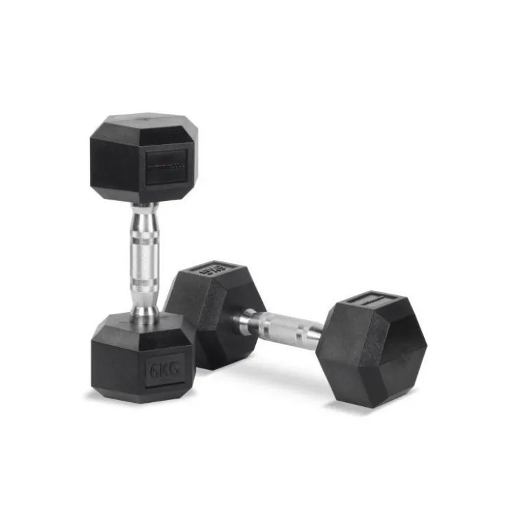 Set complet Rack de rangement et 9 paires d'haltères hexagonaux 2 à 20 kg TH20 Titanium Strength