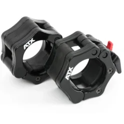 Set économique de 100 kg de poids Bumpers Plates et Barre de musculation olympique ATX