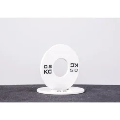 Set de micro plaques de poids en 50 mm en caoutchouc 0,5 à 2,5 kg