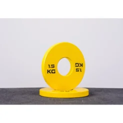 Set de micro plaques de poids en 50 mm en caoutchouc 0,5 à 2,5 kg
